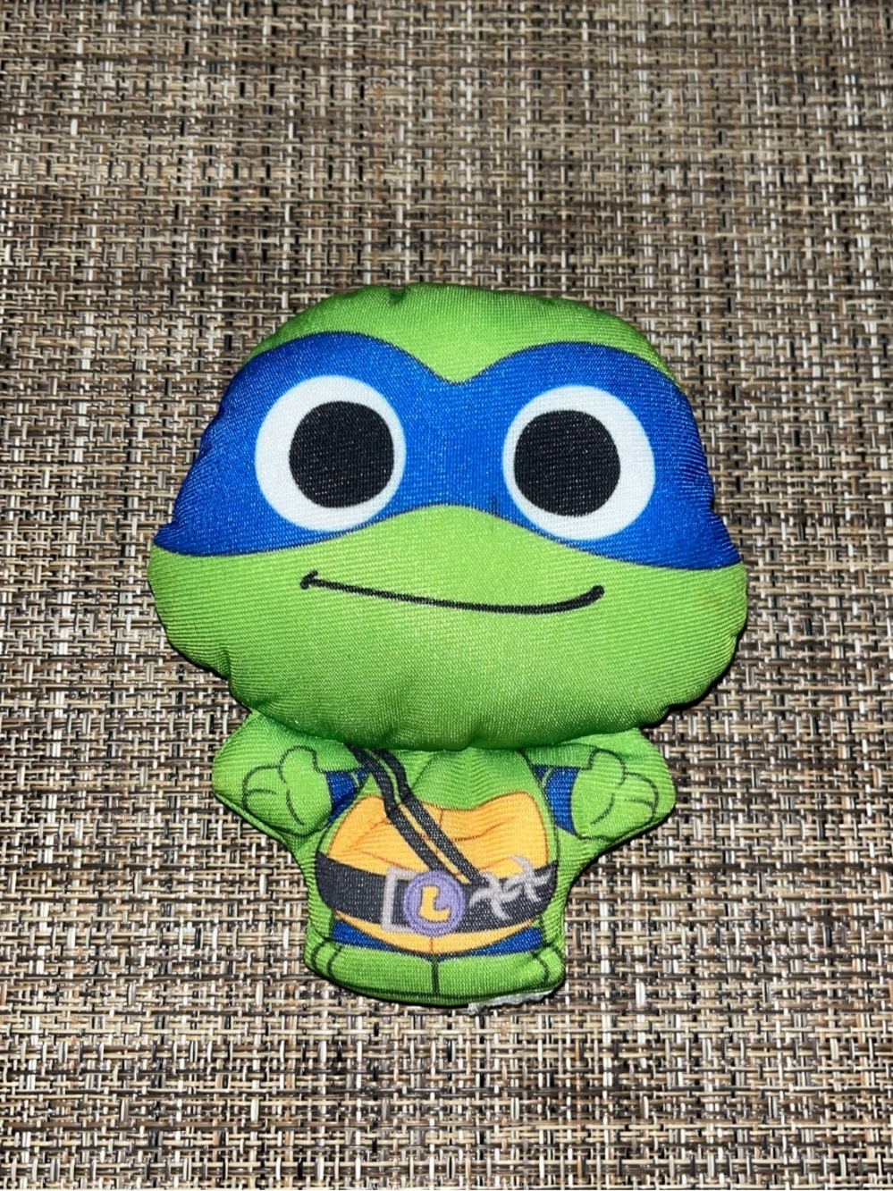 Cute Green and Blue Plush Turtle Character Toy for Kids